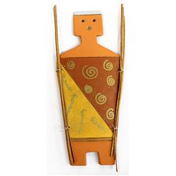 Laguna Pueblo Pottery Figure by Verna Solomon