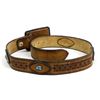 Image 2 : Leather and Turquoise Belt