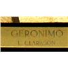 Image 3 : Original Geronimo Painting on Sandstone, Carlson