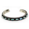 Image 1 : Navajo Sterling Turquoise Bracelet