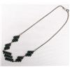 Image 2 : Vintage Zuni Sterling Turquoise Necklace