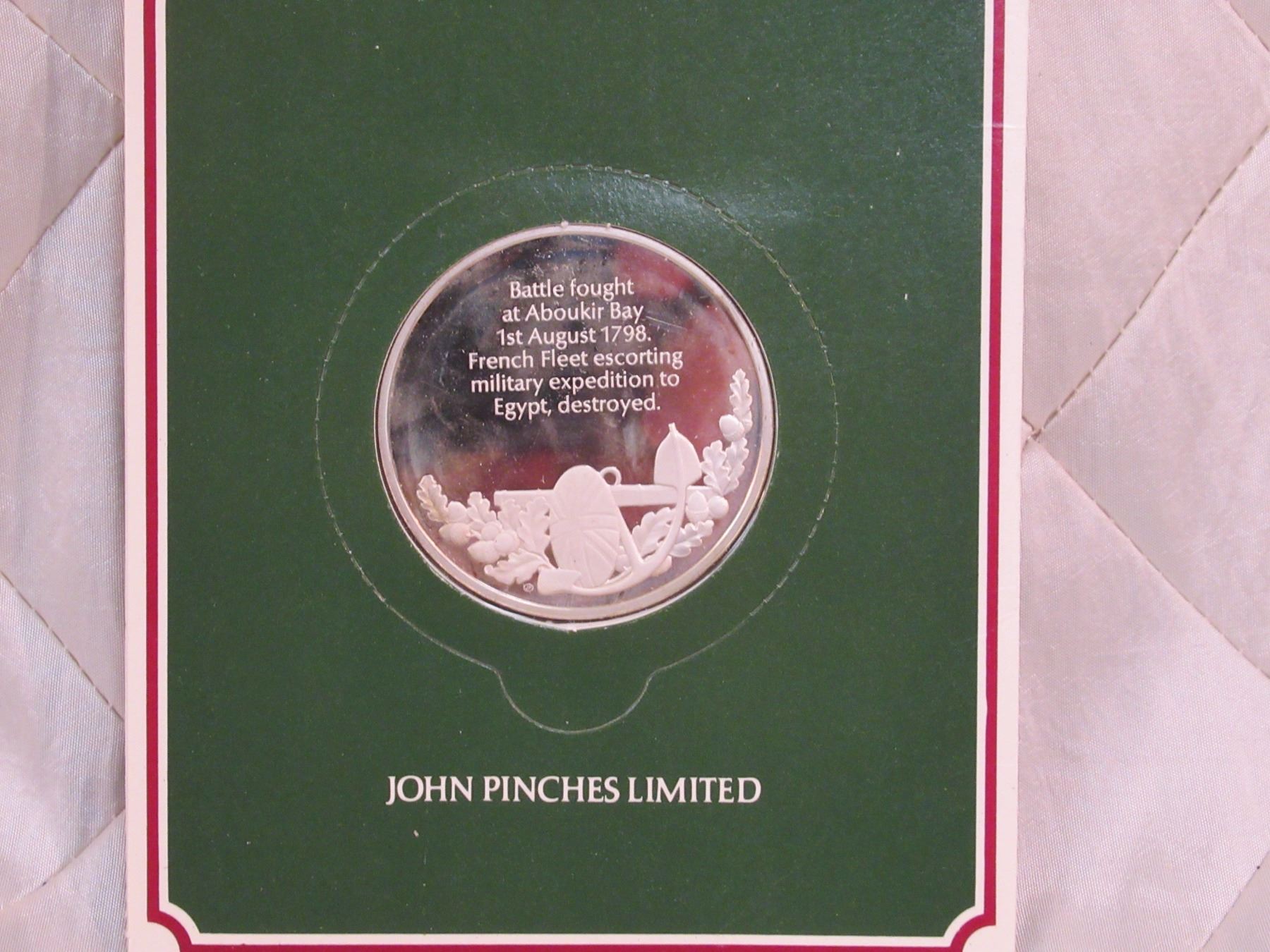 The Mountbatten Medallic History Of Great Britain And The Sea 38 Grams