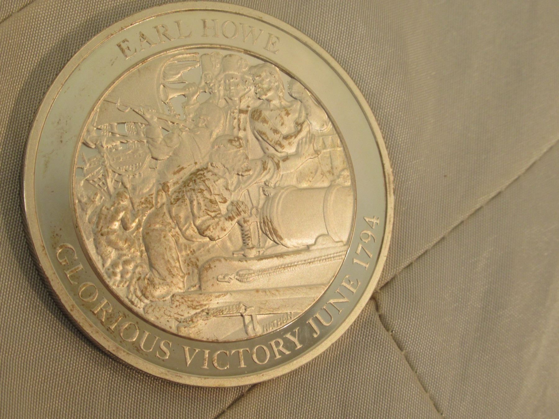 The Mountbatten Medallic History Of Great Britain And The Sea 38 Grams