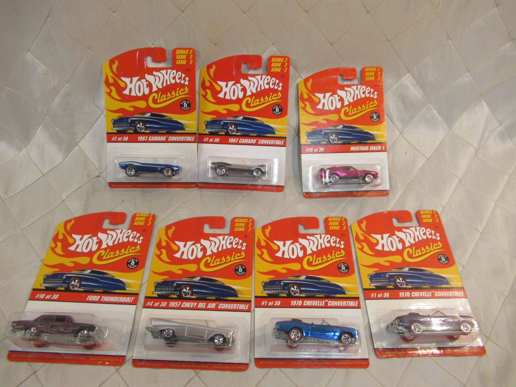 7 Hot Wheels Classics Series 2