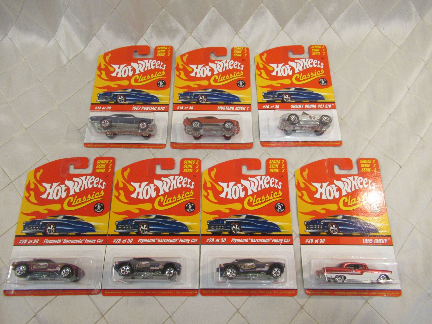 7 Hot Wheels Classics Series 2