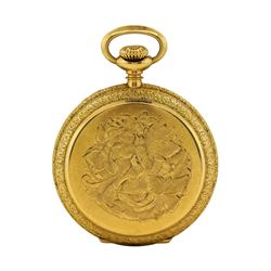 Vintage Waltham Pocket Watch - 14KT Yellow Gold