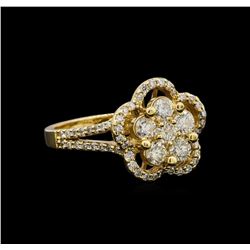 14KT Yellow Gold 1.14 ctw Diamond Ring