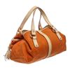 Image 3 : Celine Orange Canvas Leather Shoulder Bag