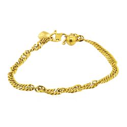 22KT Yellow Gold Braclet