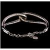 Image 2 : 3.48 ctw Diamond Bracelet - 14KT White Gold