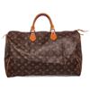 Image 1 : Louis Vuitton Monogram Canvas Leather Speedy 40 cm Bag