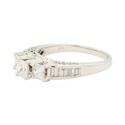 1.269 ctw Diamond Ring - 14KT White Gold