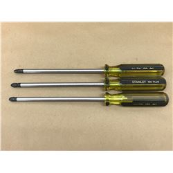 LOT OF STANLEY 64-104 PHILLIPS SCREWDRIVER