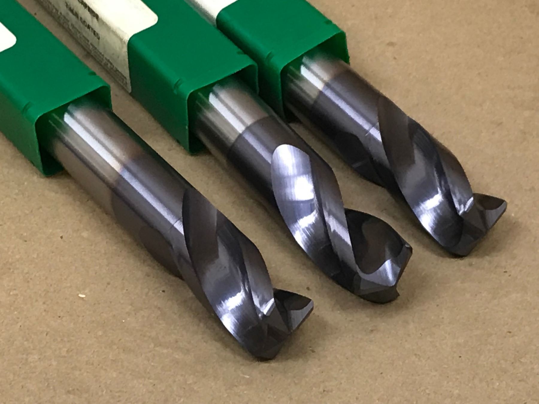(3) PTD SZ4694 .7812 SOLID CARBIDE END MILL BTM Industrial