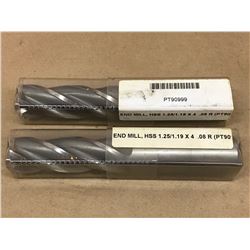 (2) TECHNICUT PT90999 ENDMILL