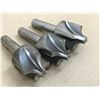 Image 3 : (3) KEO CUTTER 14300 3/8 R HSS USA END MILL