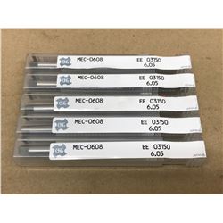 (5) OSG MEC-0608 EE 03150 6.05 END MILL