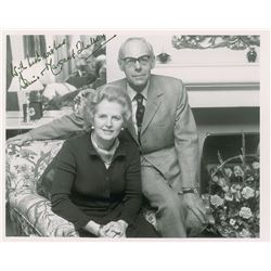 Margaret and Denis Thatcher