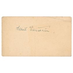 Albert Einstein