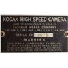 Image 7 : Kodak High Speed Camera