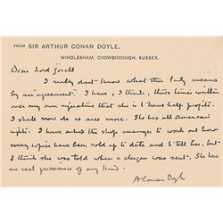 Arthur Conan Doyle