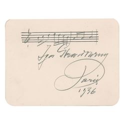 Igor Stravinsky