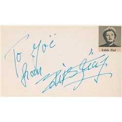 Edith Piaf