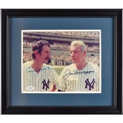 Joe DiMaggio and Billy Martin