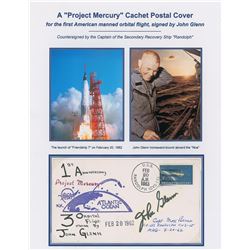John Glenn Signed Cover