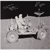 Image 1 : Dave Scott and Al Worden Signed Canvas Print