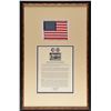Image 1 : Dave Scott’s Apollo 15 Lunar Surface-Flown Flag
