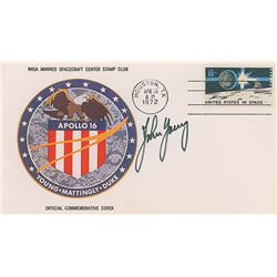 John Young Signed Cover