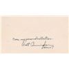 Image 2 : Donn Eisele and Walt Cunningham Signed Recovery Cover