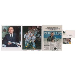 Frank Borman Group of (5) Signed Items