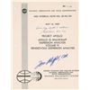 Image 1 : Gordon Cooper and Tom Stafford Signed Manual