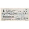 Image 1 : Buzz Aldrin Signed Check