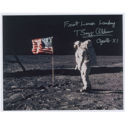 Buzz Aldrin Signed Photograph