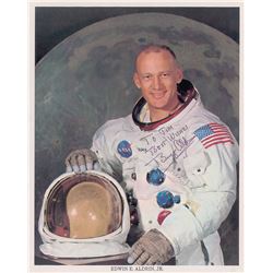 Buzz Aldrin Signed Photograph