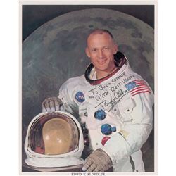 Buzz Aldrin Signed Photograph