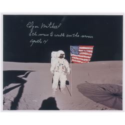 Edgar Mitchell Signed Photograph