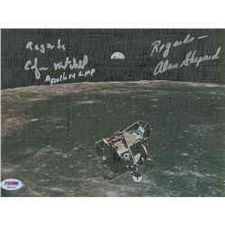 Alan Shepard and Edgar Mitchell Signed Photograph