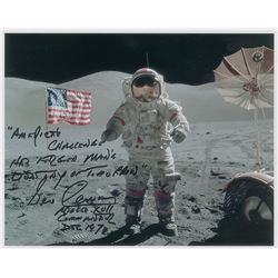 Gene Cernan Signed Photograph