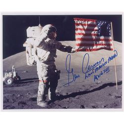 Gene Cernan Signed Photograph