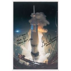 Gene Cernan Signed Photograph