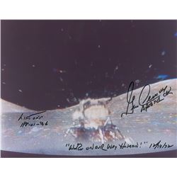 Gene Cernan Signed Photograph