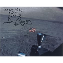 Gene Cernan Signed Photograph