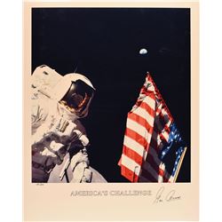 Gene Cernan Signed Photograph