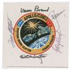 Image 1 : Deke Slayton's Flown Crew-signed Apollo-Soyuz Patch