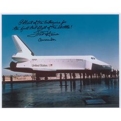 Fred Haise Signed Photograph