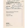 Image 1 : Jeff Hoffman's STS-35 Crew-signed Training-used Cargo Systems Manual